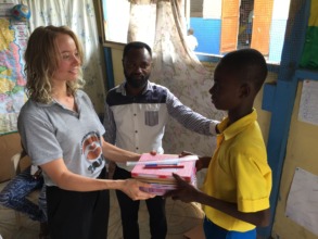 receiving his leaning materials for this term