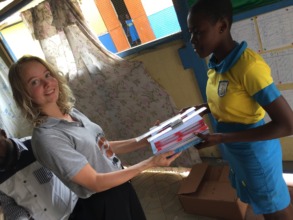 receiving her leaning materials for this term