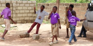 meet benard and some of his class mates