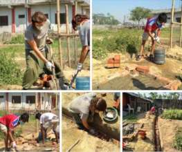 Foundations for the new chicken run