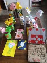 Recent artwork made by the boys