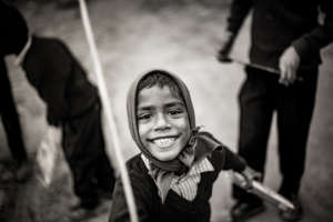 Our happy little Krishna