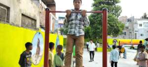 Fun at a children's park