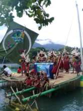 The Balangut, getting ready for the sea protest