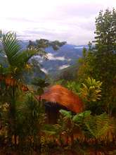 Looking across the land from Jimi-Molu