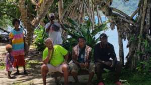 Locals listening during Warden's Hearing