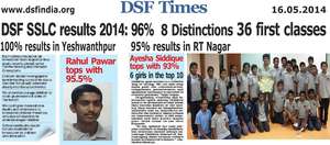 DSF Students - Grade X Performance