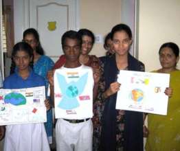 Art class at DSF
