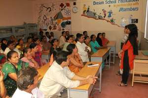 Feedback session with parents