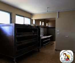 Preparing the Kitchen and Training area