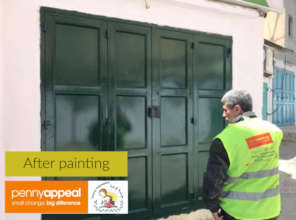 Whole neighborhoods have been cleaned and painted!