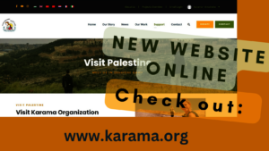 Have a look at the new website www.karama.org