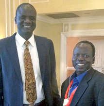 John Dau and Ngor Kur Mayol