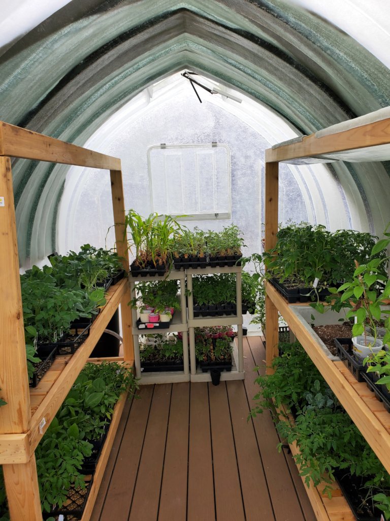 New Greenhouse Loaded for the Season!