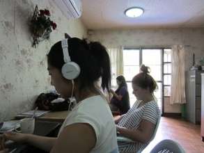 GlobeMed and KWAT members translate testimonials