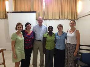 The World Child Cancer Training Team in Ghana