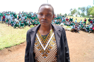 Supported teacher at Kirobon Primary School
