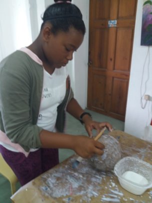 The making of the dinosaur egg