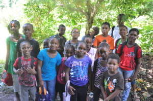 Children on a field trip