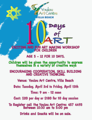 Poster Advertising 10 Days of Art