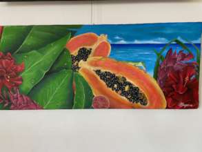 A Painting from "Lush SVG" show