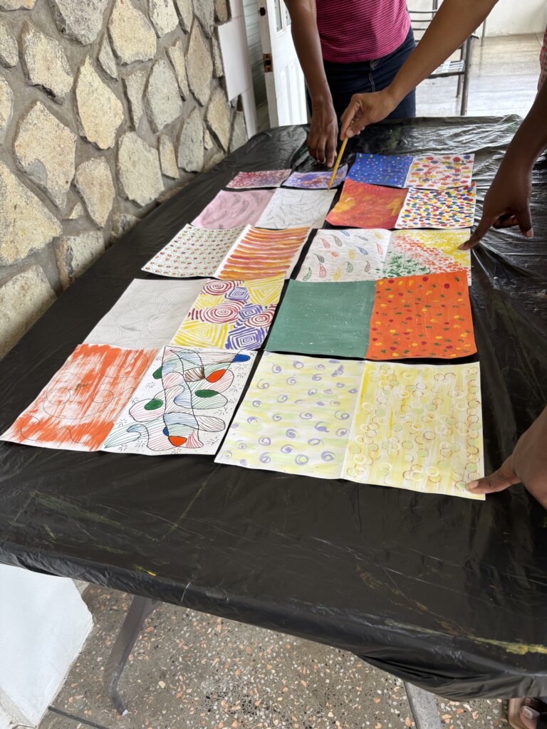 Mark Making and Pattern Books From The workshop