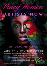 Poster promoting the 2020 Women's show