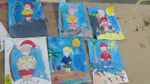 Santa in the Caribbean