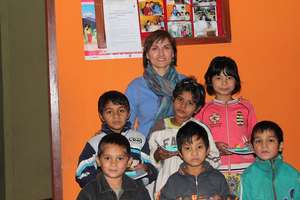 Our children happy with Donor Krystina Janus, USA