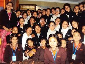 With Norvic Nursing College Mgmt Team and Students