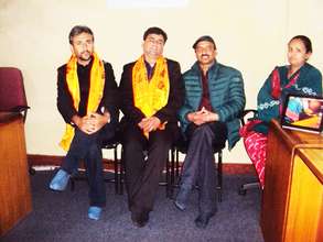 Great visit of Som Sapkota sir-DRC-NRNA-Europe.
