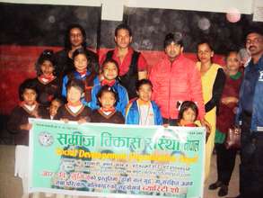 With R.B.Movies Team during CHARITY-SHOW