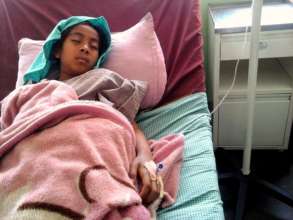 SARSWATI during kidney stone operation at hospital