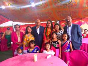 Participation on Wedding-Party at Baniyatar.