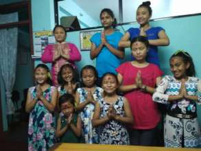 Children are happy with New-Dresses at Dashain.