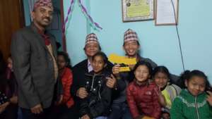 Token of LOVE to our supporter John& Vincent.