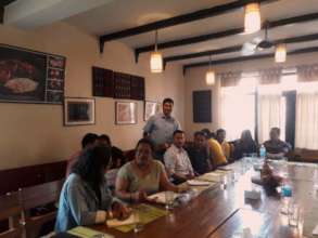 Vice chair THAKUR on GlobalGiving's workshop.