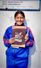Karishma received 72.14% on terminal exam.