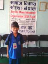ROSHANI,class-3 pretty happy with her 91.5% MARKS