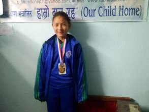 PEMBA,class-4 is awarded with MEDAL on DANCE.