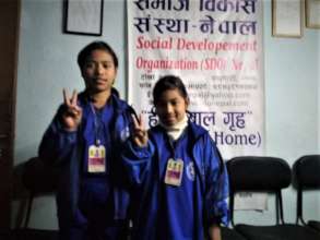 Pratikshya and Roshani class-3 received 94.25%
