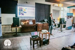 Arman, our Executive Director, addresses attendees