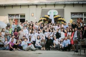 Celebrations at the 20 year anniversary