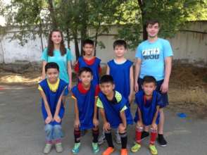 Some of the enthusiastic young trainees