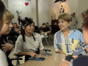 Small group discussions can be very effective...