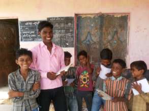 Ramraj at Chentikheda Satellite School