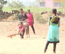All-girls cricket team @ Adharshila