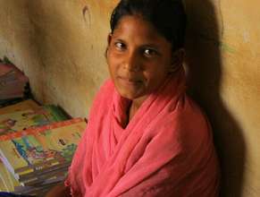 Manisha at Nayagaon satellite school