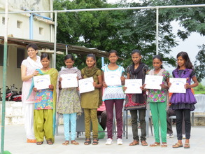 Sports prize distribution on Independence Day