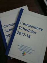 Copies of the Competency Schedule